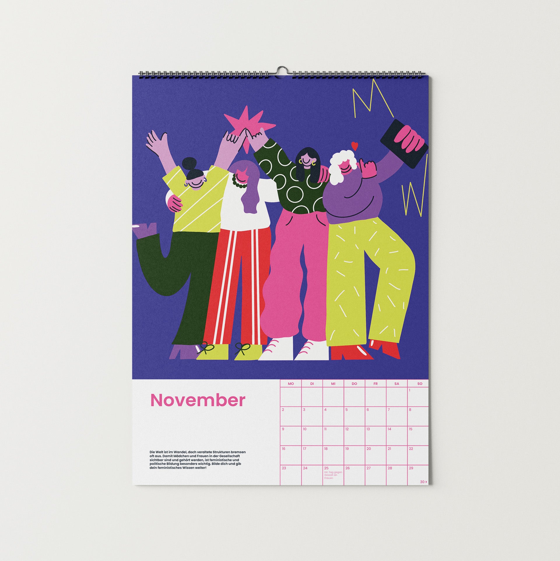 Girls support Girls Kalender 2026