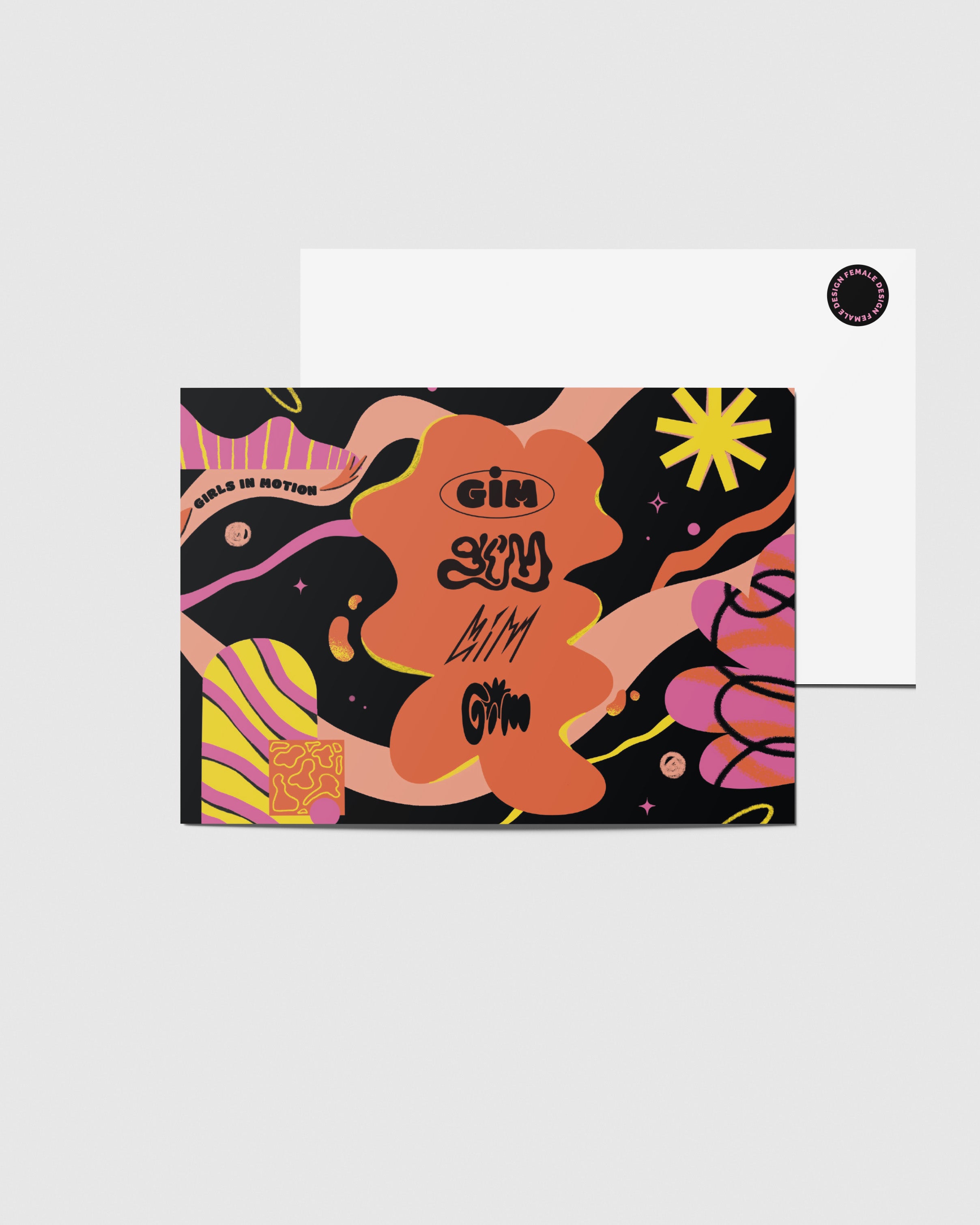 Gim Power Postkarte - A6