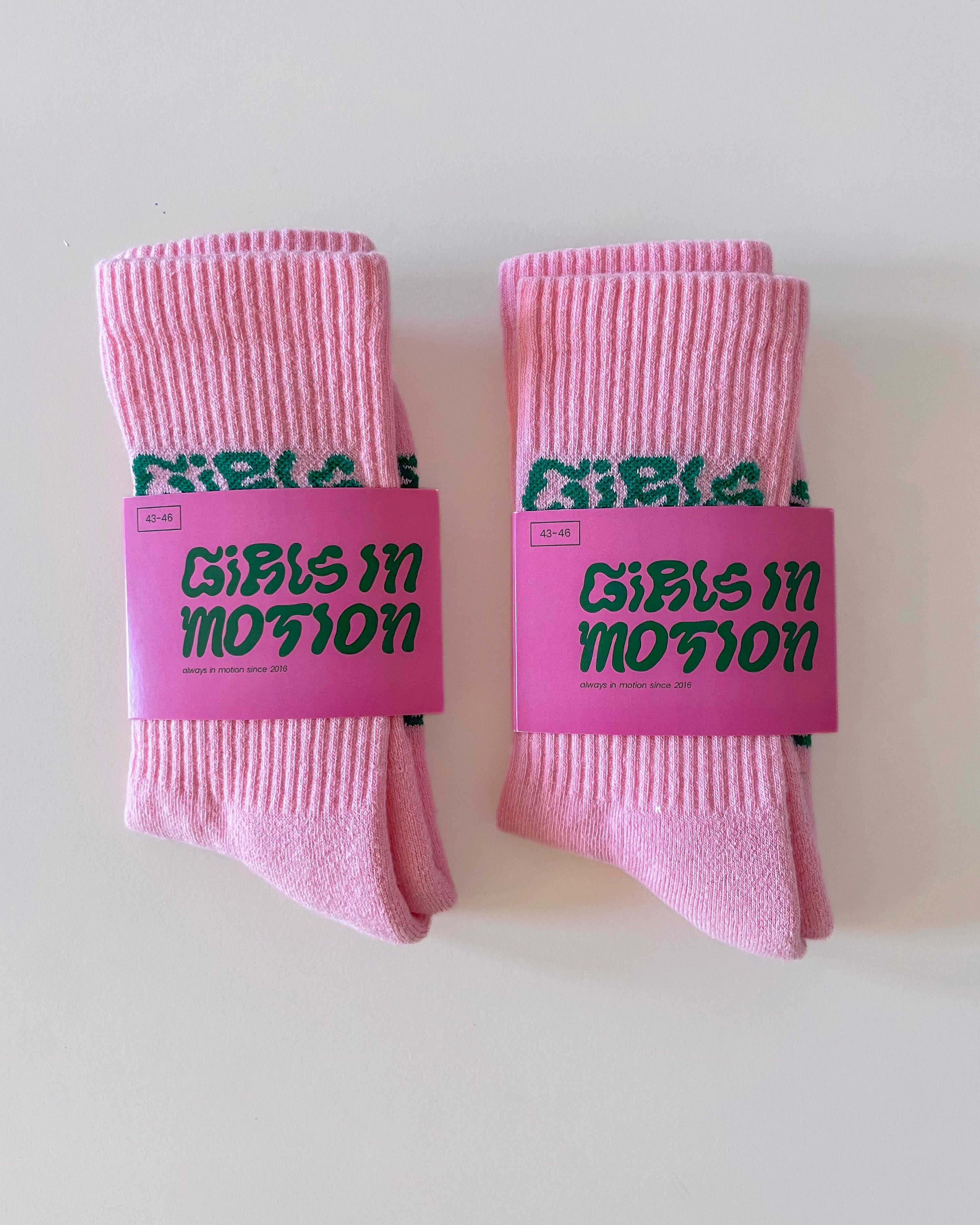 GIM Socken pink 2er Set