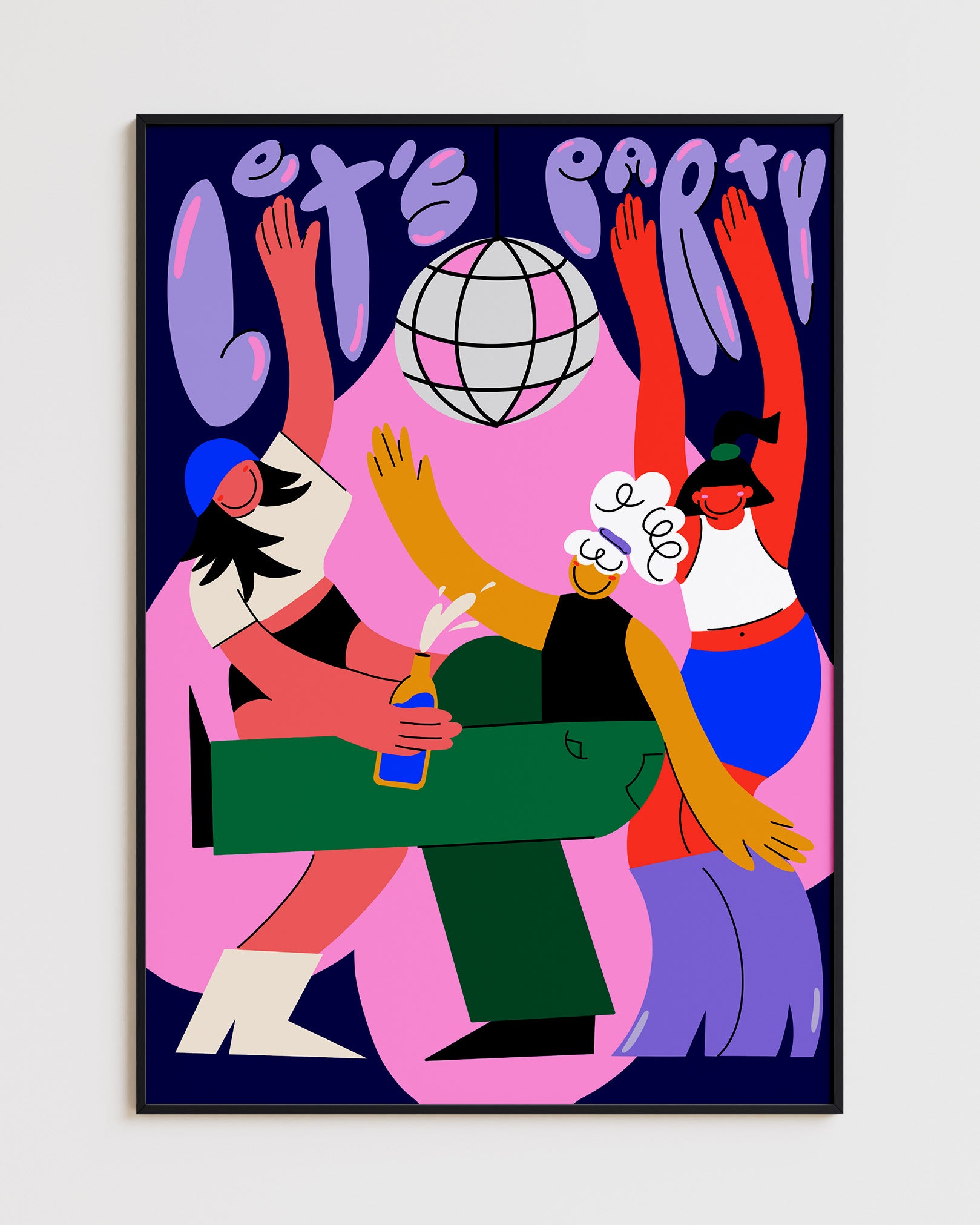 Let´s Party Poster - A3