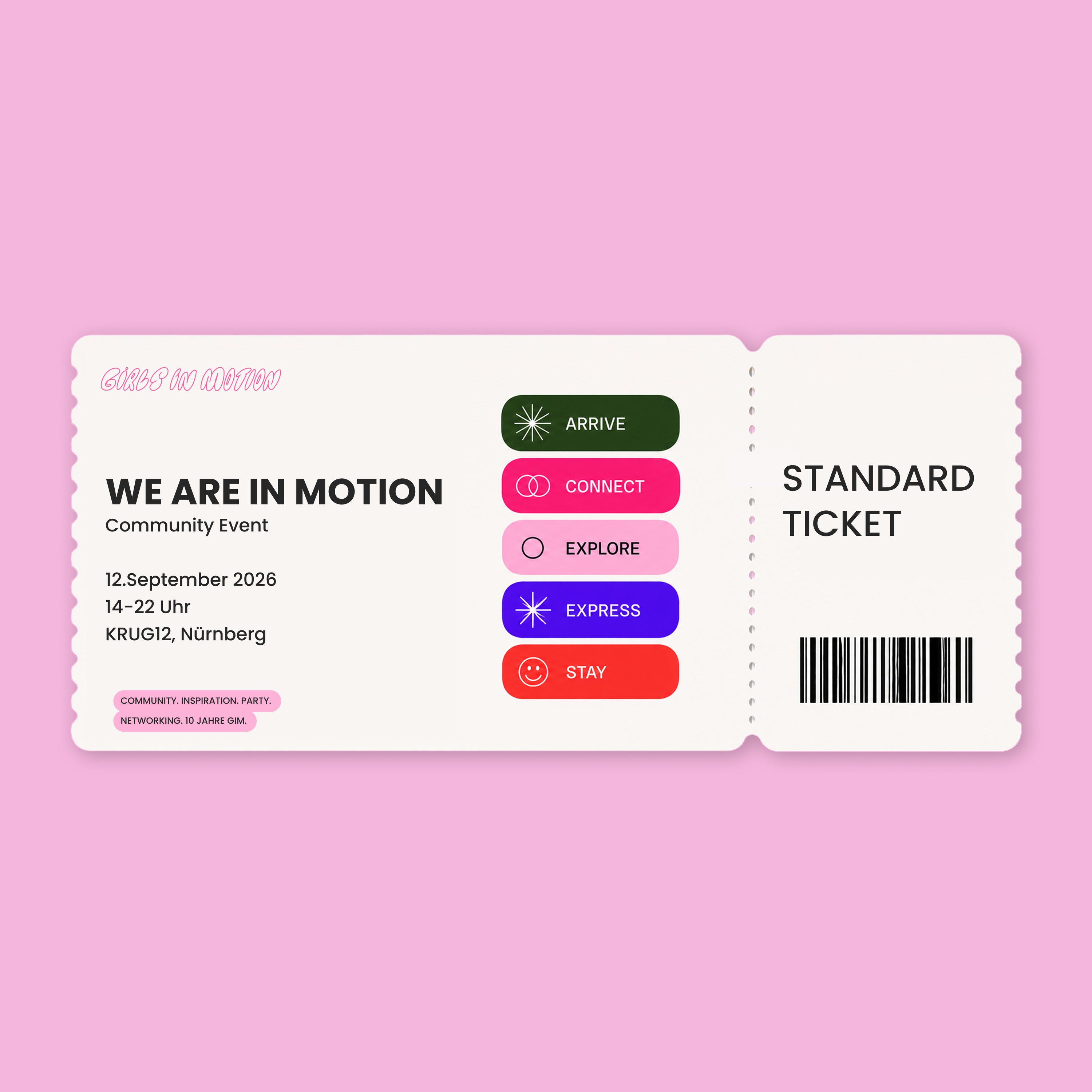 Community Event - We are in motion