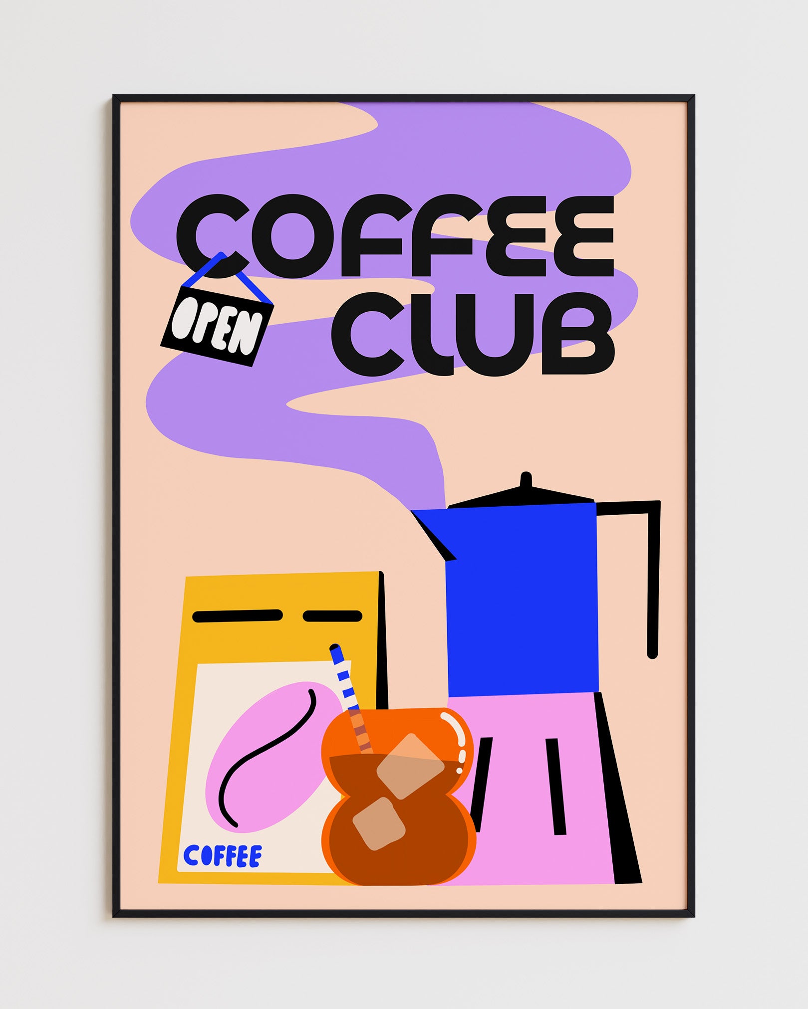 Coffee Club Poster - A3